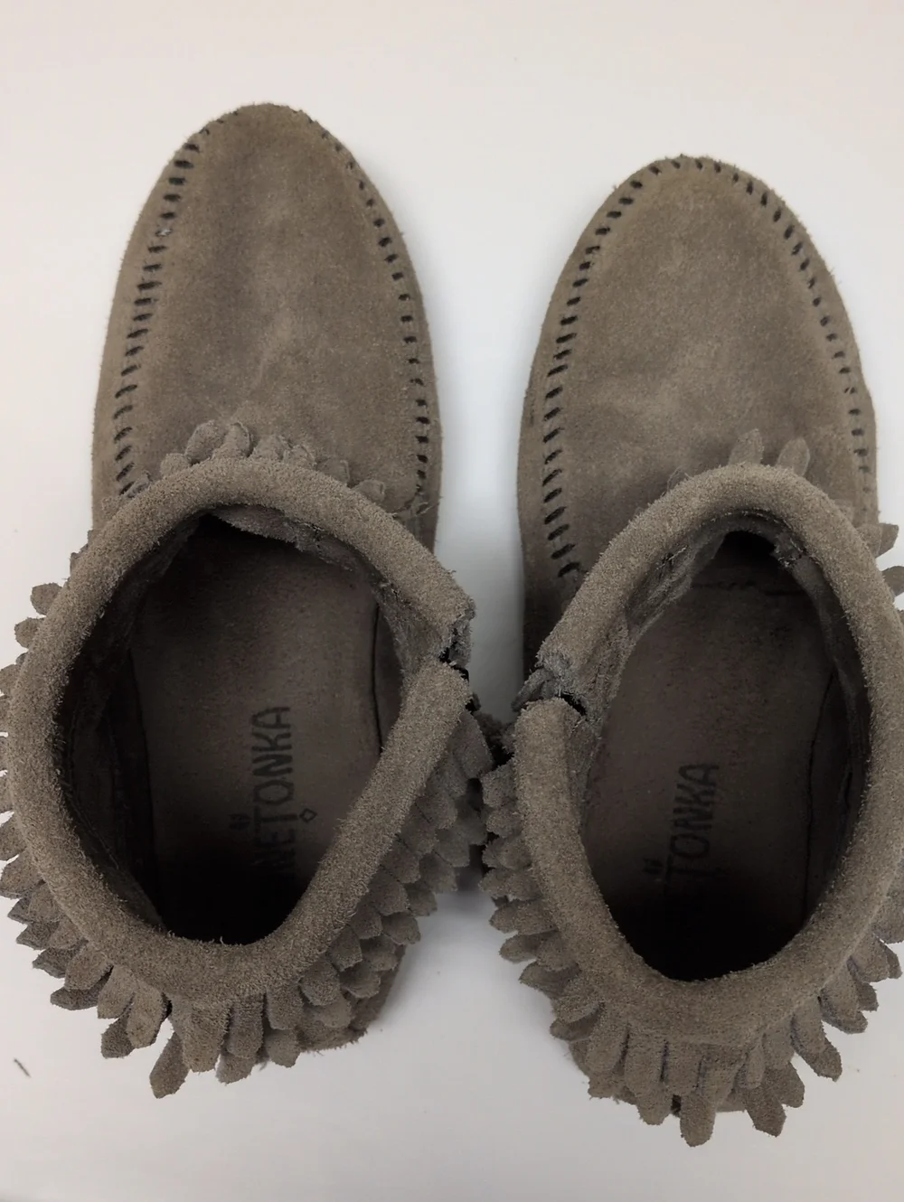 Minnetonka soft suede